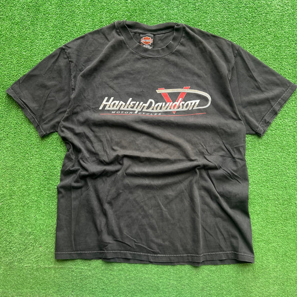 Vintage Harley Davidson Erie Pa Tee Size XL