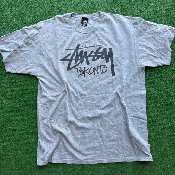 Vintage Stussy Toronto Tee Size XL