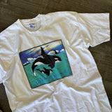 Vintage Whale Tee Size XXL