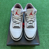 Jordan Fire Red 3s Size 10.5