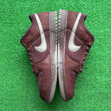 Nike Burgundy Low Dunks Size 14