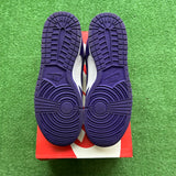 Nike Court Purple Low Dunks Size 9.5