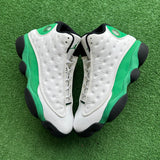 Jordan Lucky Green 13s Size 10