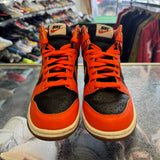 Nike Safety Orange High Dunks Size 6Y