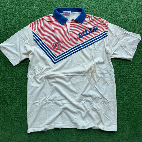 Vintage Buffalo Bills Golf Polo Size XXL