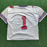 Vintage Buffalo Bills Red Dog Jersey Size XL