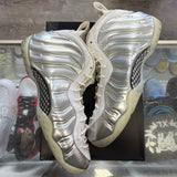 Nike Chrome White Foamposite Size 12W/10.5M