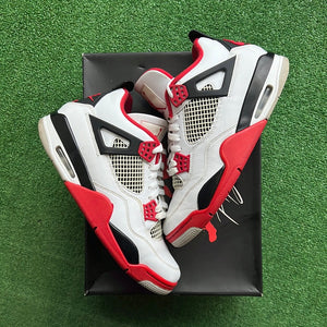 Jordan Fire Red 4s Size 9.5