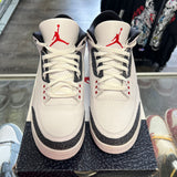 Jordan Denim Fire Red 3s Size 12