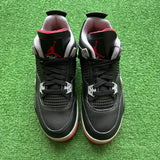 Jordan Reimagined Bred 4s Size 6.5Y