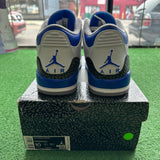 Jordan Racer Blue 3s Size 10