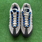 Nike Big Bubble Blue Spark 95s Size 10.5