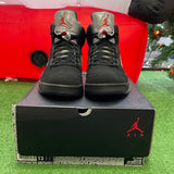 Jordan Black Metallic 5s Size 13