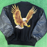 Vintage Leather Jacket Size XL