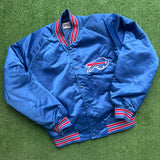 Vintage Buffalo Bills Satin Jacket Size L