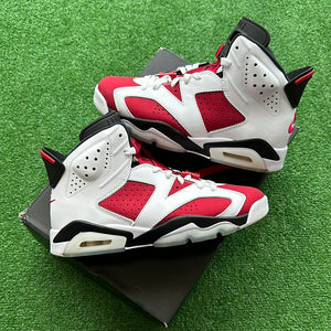 Jordan Carmine 6s Size 8