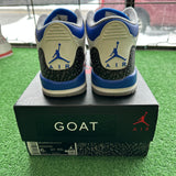 Jordan Racer Blue 3s Size 6Y