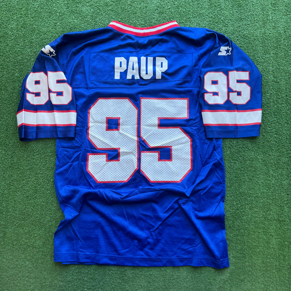 Vintage Buffalo Bills Bryce Paup Starter Jersey Size L