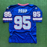 Vintage Buffalo Bills Bryce Paup Starter Jersey Size L