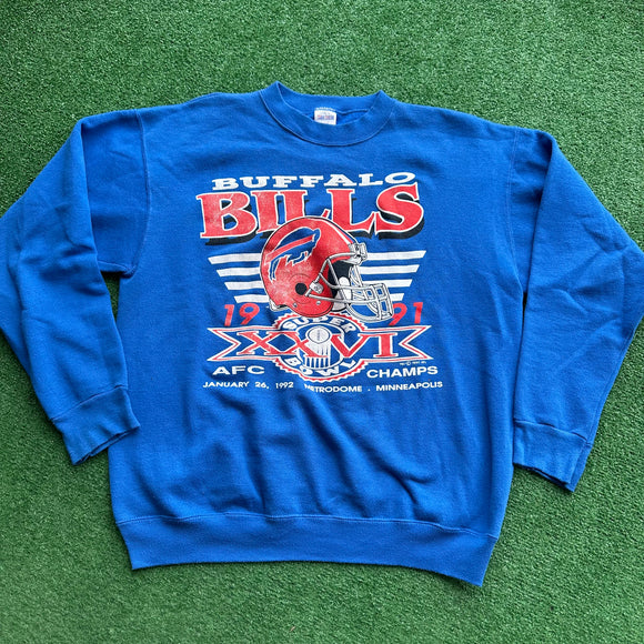 Vintage Buffalo Bills Crewneck Size L