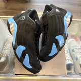 Jordan University Black Blue 14s Size 8.5