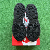 Nike Black White Low Dunk Size 6Y