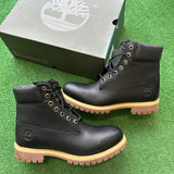 Timberland Black Full Grain Waterproof Boot Size 10