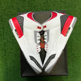 Jordan Fire Red 3s Size 11