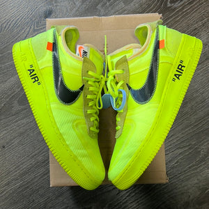 Nike Off White Volt Air Force 1 Size 11