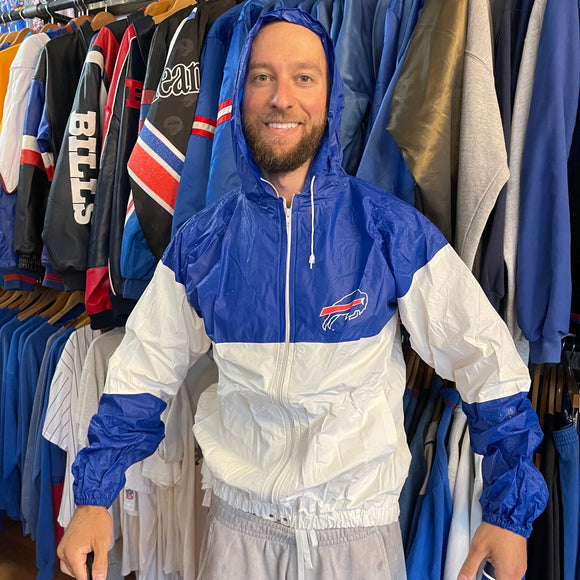 Vintage Buffalo Bills Rain Coat Size L