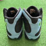 Jordan Black University Blue 13s Size 12