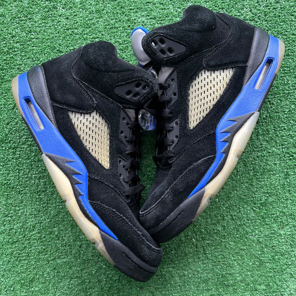 Jordan Racer Blue 5s Size 9.5