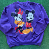 Vintage Mickey Disney Crewneck Size L