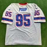 Vintage Buffalo Bills Bryce Paup Reversible Jersey Size XXL