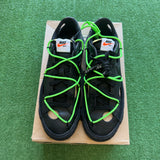 Nike Off White Electro Green Low Blazers Size 11