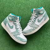 Jordan Turbo Green 1s Size 7Y