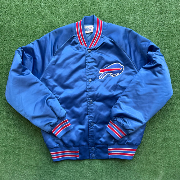 Vintage Buffalo Bills Satin Jacket Size M