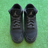 Jordan Black Cat 3s Size 10