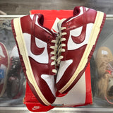 Nike Vintage Team Red Low Dunks Size 10W/8.5M