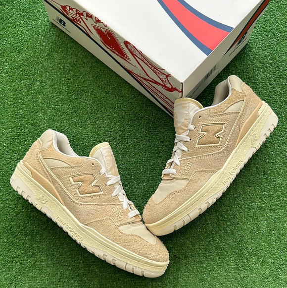 New Balance ALD Taupe Suede 550s Size 10.5