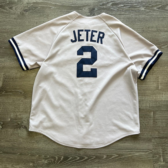 Vintage New York Yankees Derek Jeter Jersey Size XXL