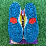 Nike Bart Simpson SB Low Dunks Size 11.5