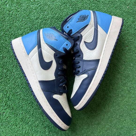 Jordan Obsidian 1s Size 5.5Y
