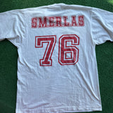 Vintage Buffalo Bills Fred Smerlas Tee Size M