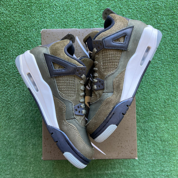 Jordan Craft Olive 4s Size 6.5Y