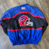 Vintage Buffalo Bills Logo Athletic Windbreaker Size L