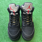 Jordan Black Metallic 5s Size 13