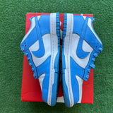 Nike UNC Low Dunk Size 4Y