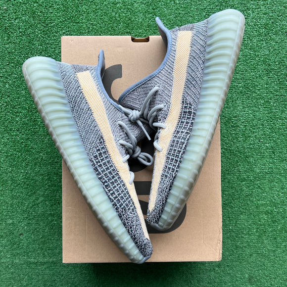 Yeezy Ash Blue 350 V2s Size 12