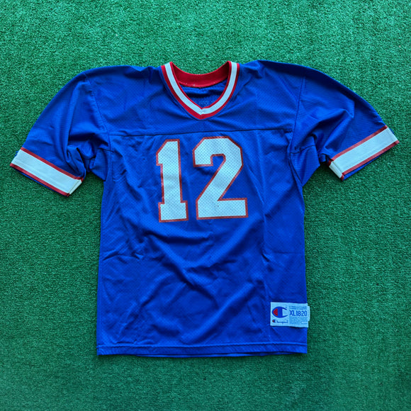 Vintage Buffalo Bills Kelly Jersey Size Youth XL